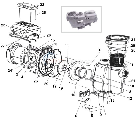 pentair superflo wiring diagram