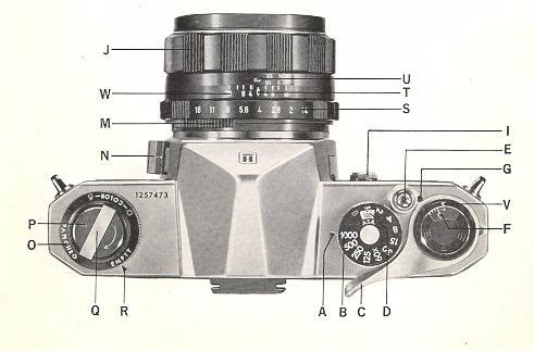 pentax k1000 diagram