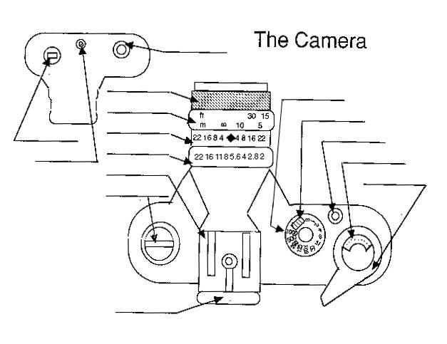 pentax k1000 parts diagram