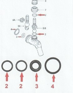 perlick faucet diagram