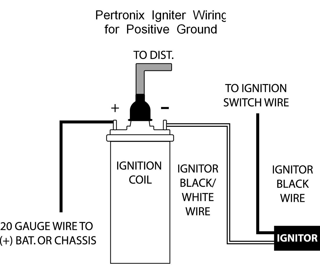 pertronix flamethrower distributor wiring