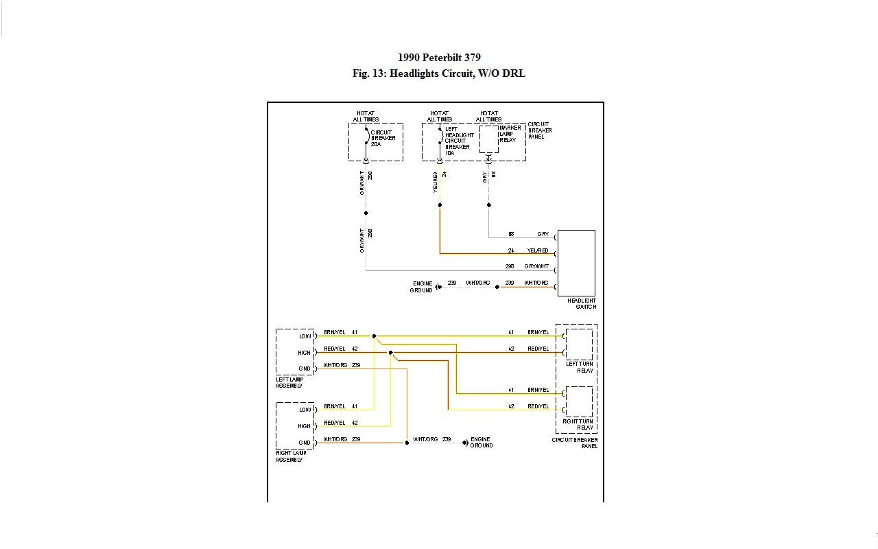 Peterbilt 389 Fuse Panel Diagram