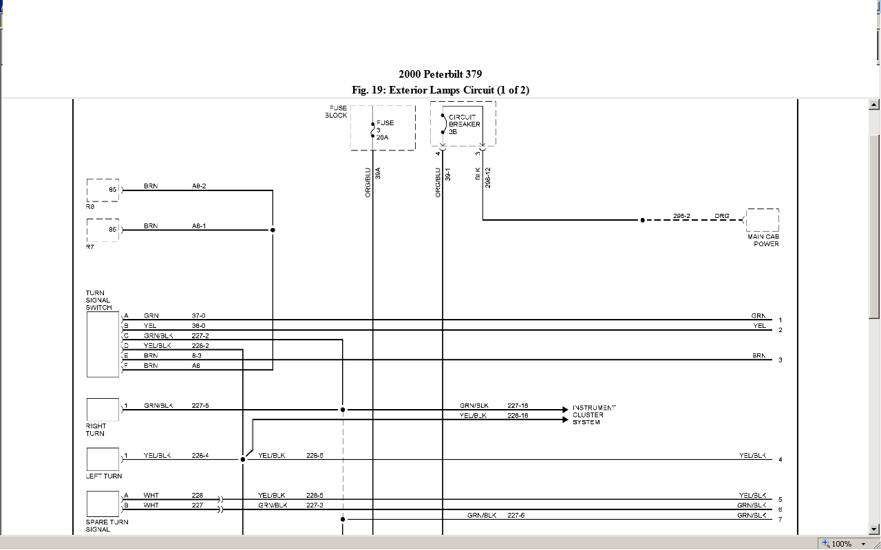 peterbilt strob wiring diagram