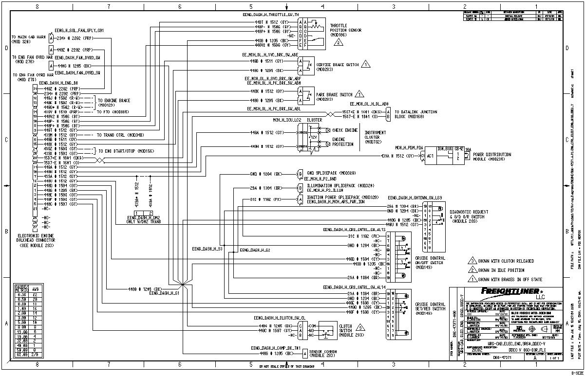 peterbilt tractor strobe wiring diagram