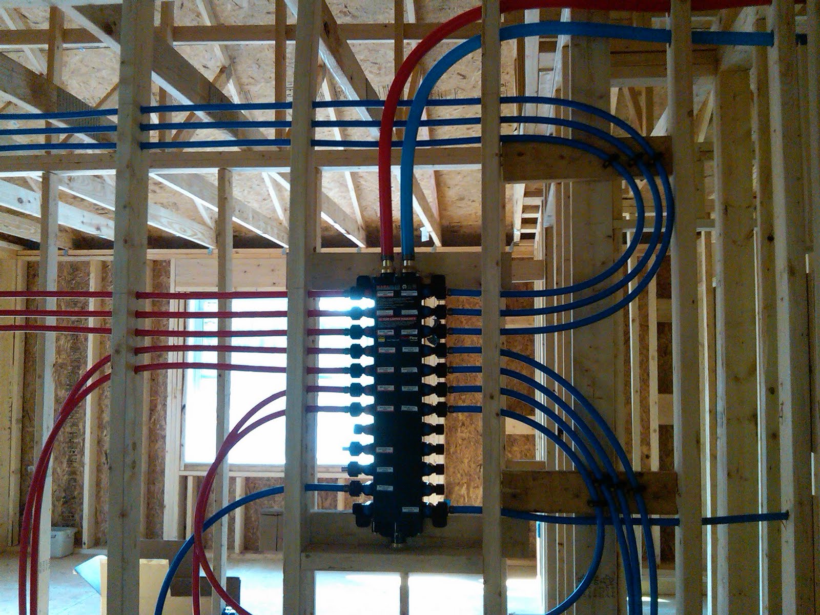 pex manifold diagram