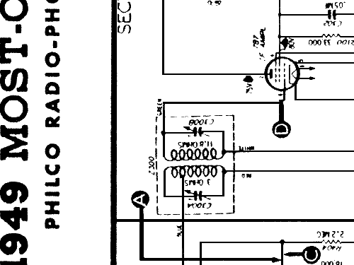 philco el-117 wiring diagram