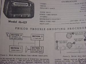 philco el-117 wiring diagram