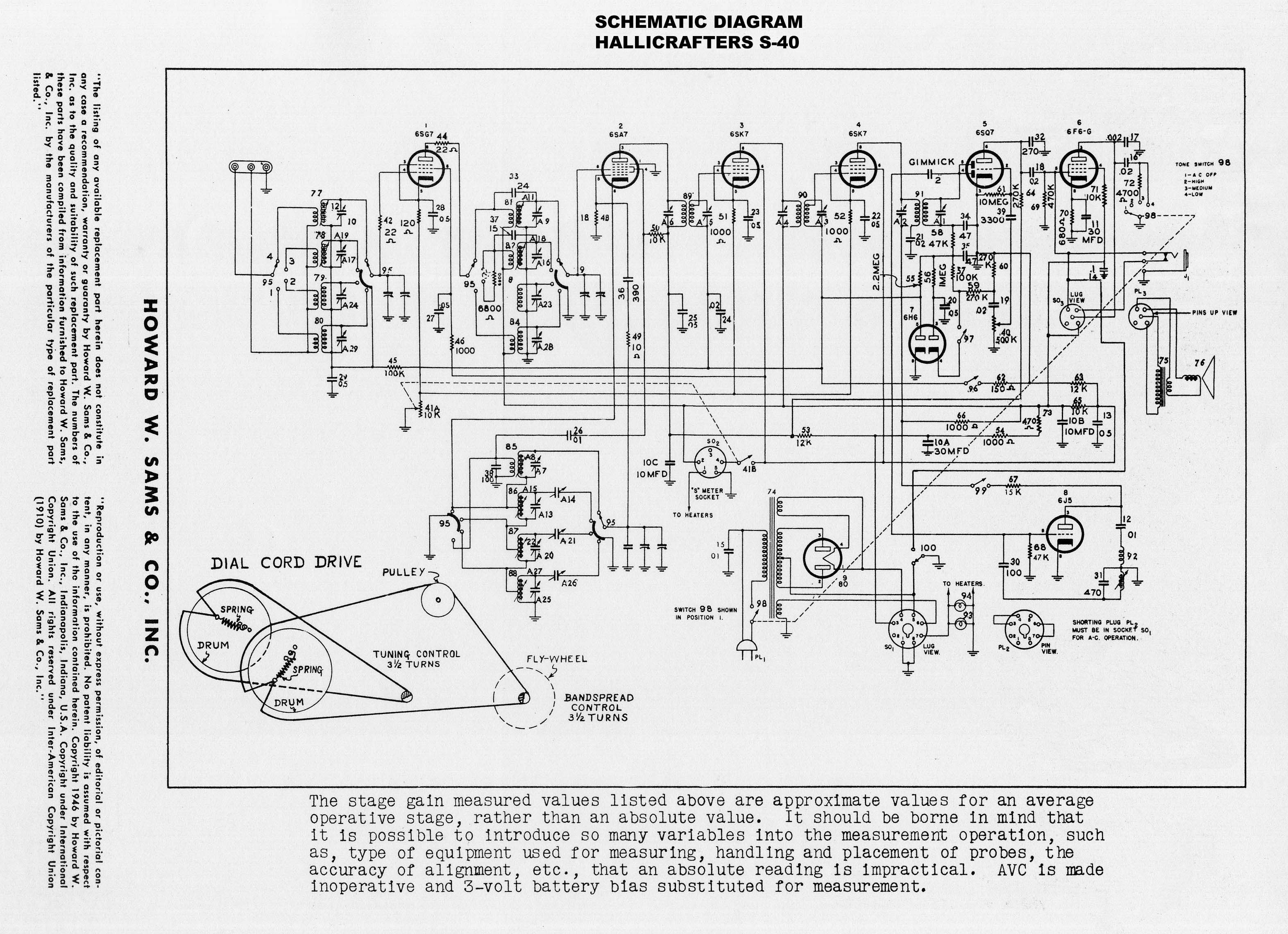 philco el-117 wiring diagram