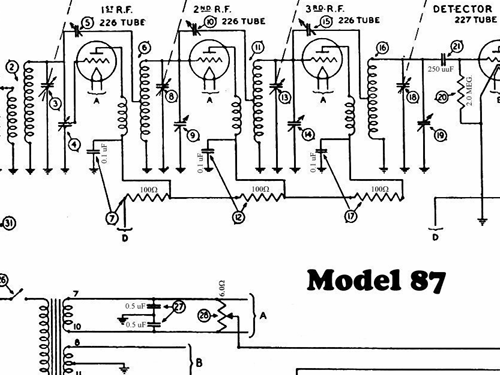 philco el-117 wiring diagram