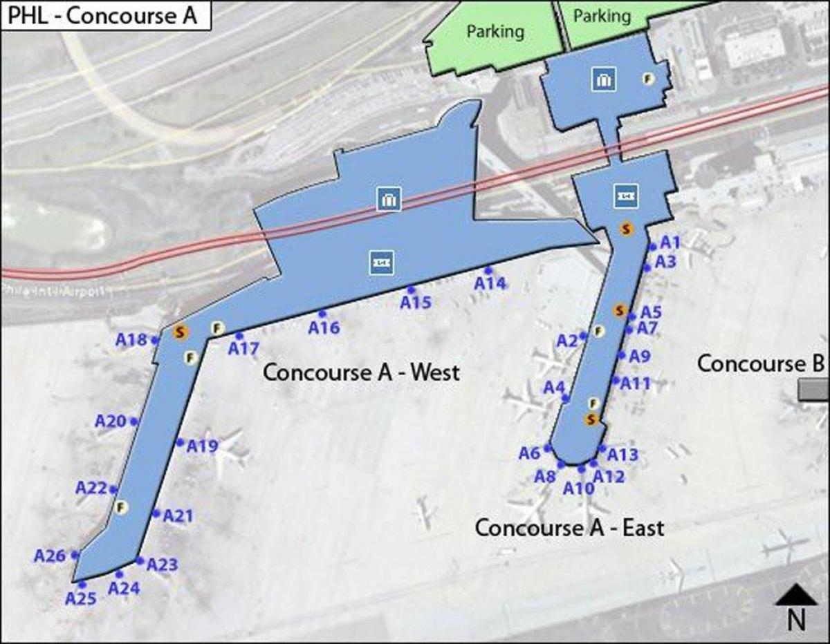 phl airport diagram