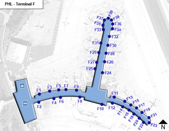 phl airport diagram