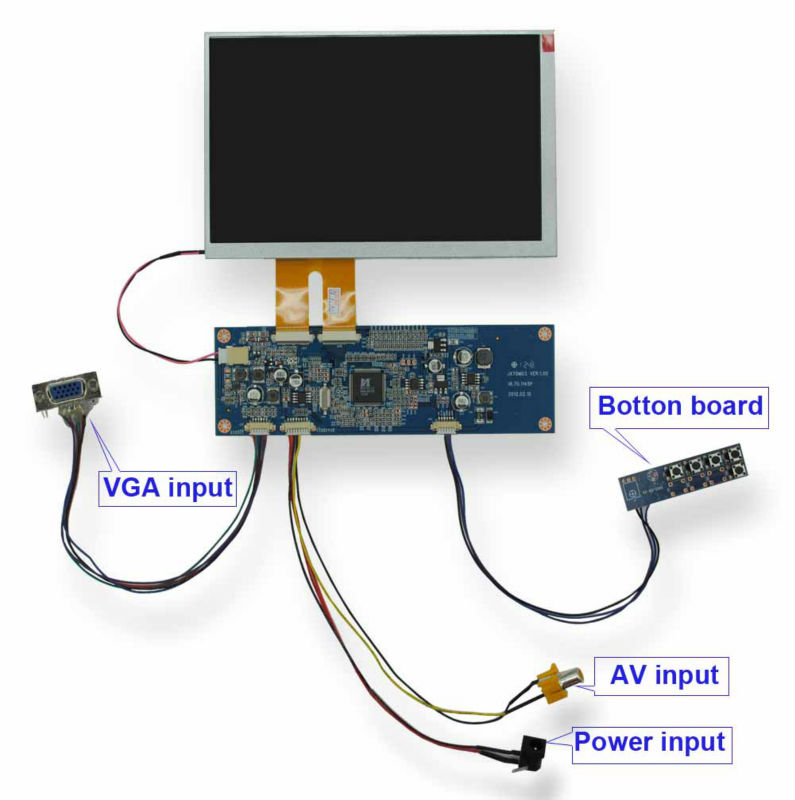 Pillow Tft Lcd Color Monitor Wiring Diagram