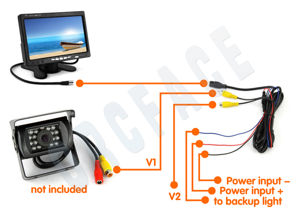 pillow tft lcd color monitor wiring diagram