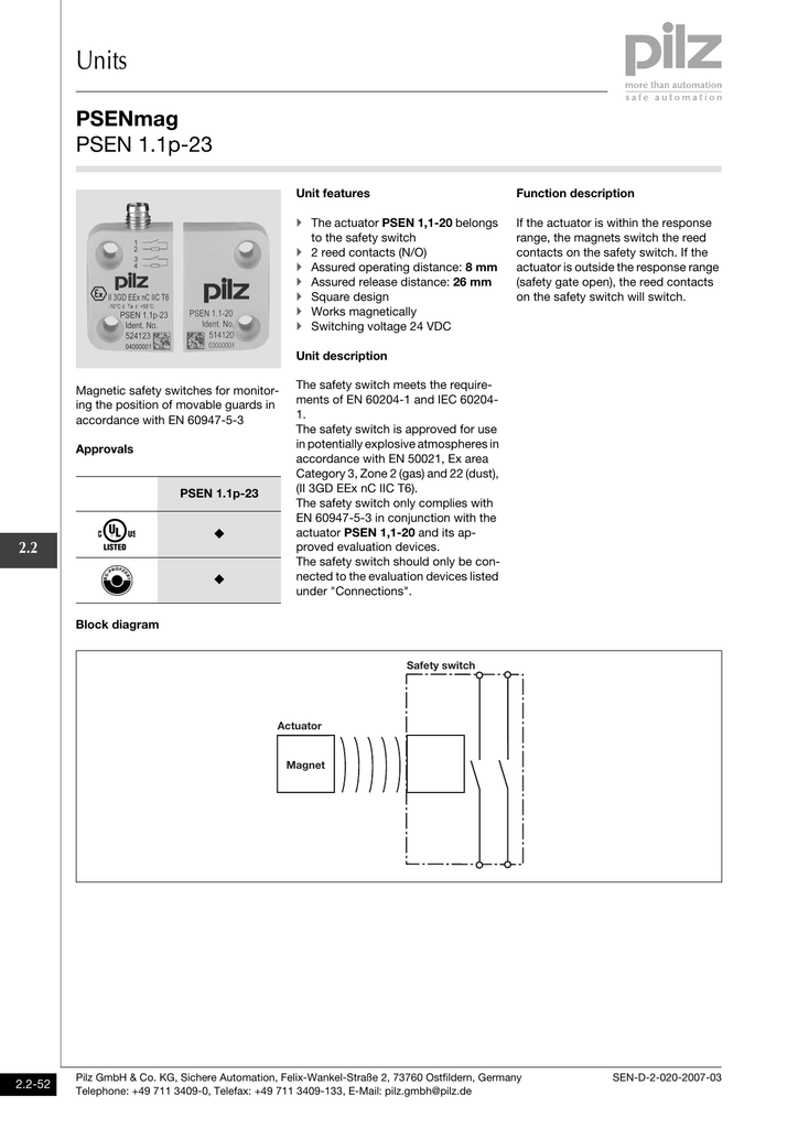 pilz pnoz s4 wiring diagram