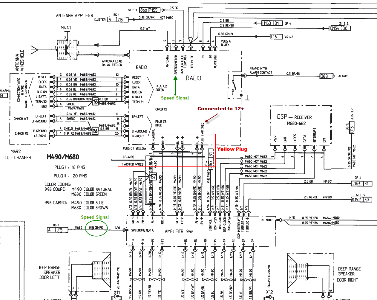 pioneer car stereo wiring diagram pbt