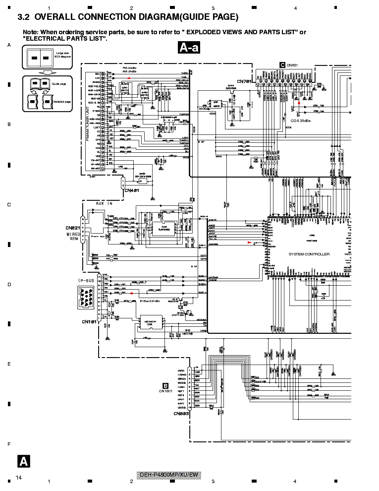 pioneer deh 1800 wiring diagram