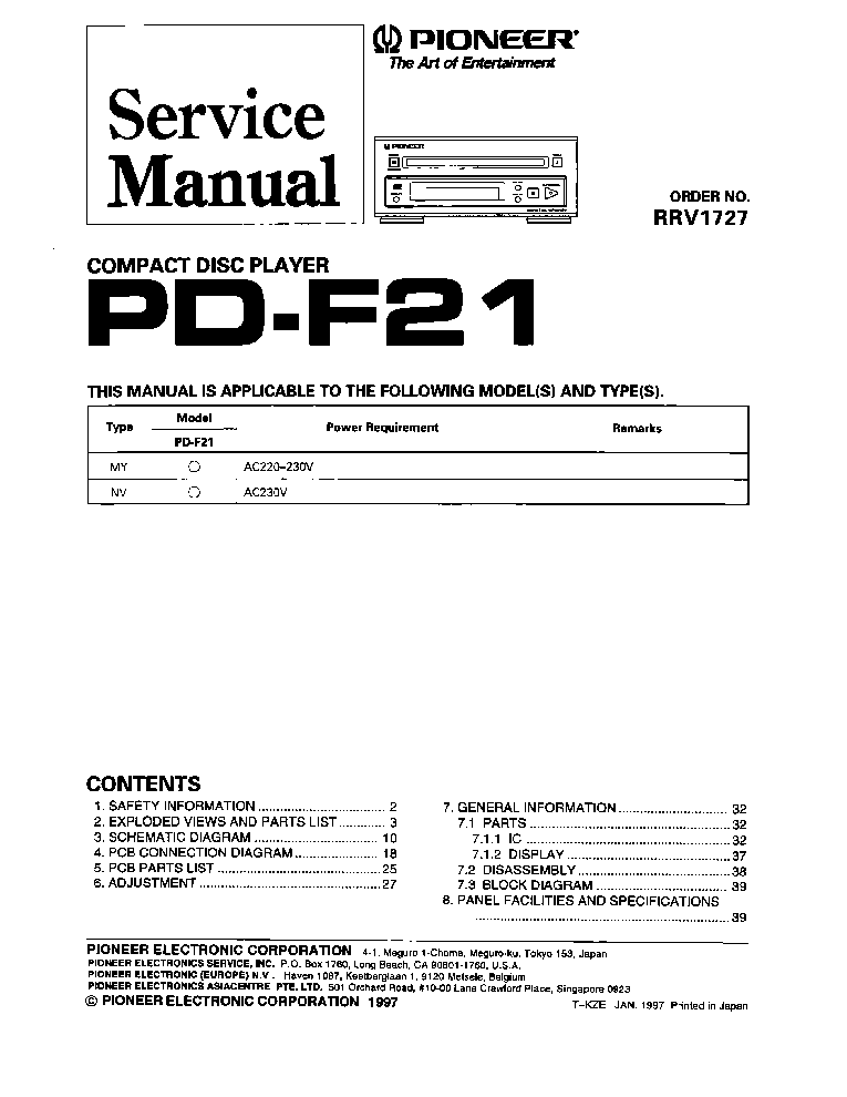 pioneer deh-225 wiring diagram manual