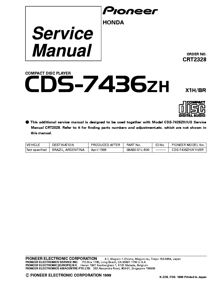 pioneer deh-225 wiring diagram