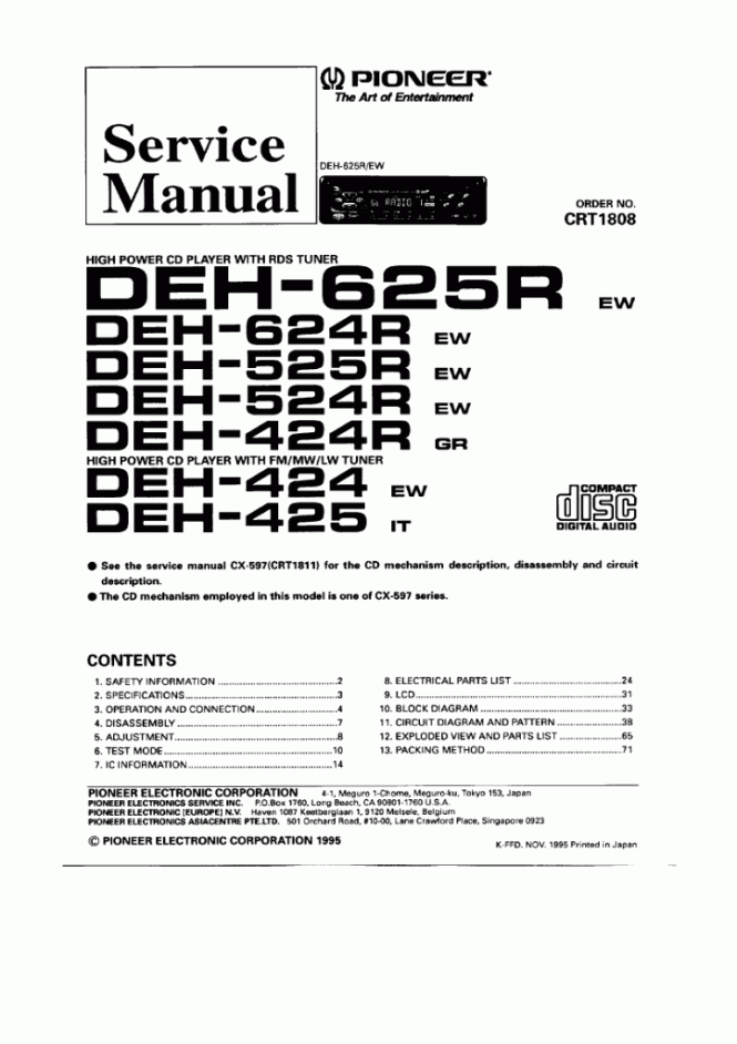 pioneer deh-7300bt wiring harness diagram