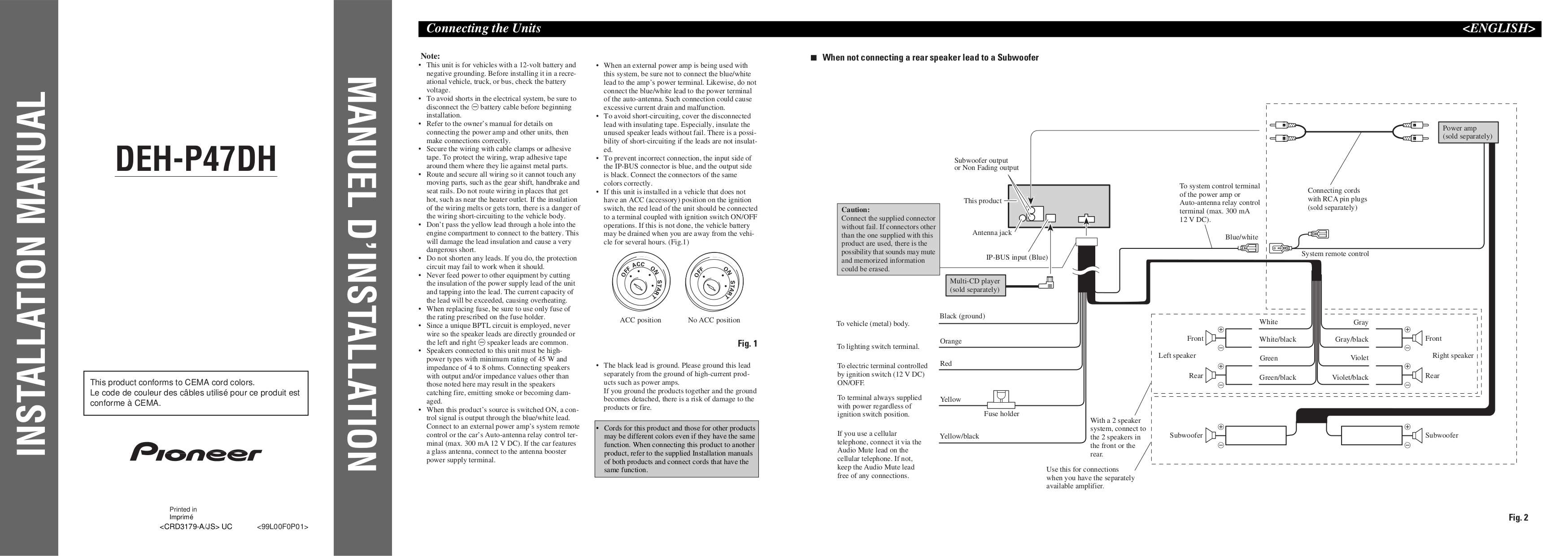 pioneer deh p4000ub wiring diagram