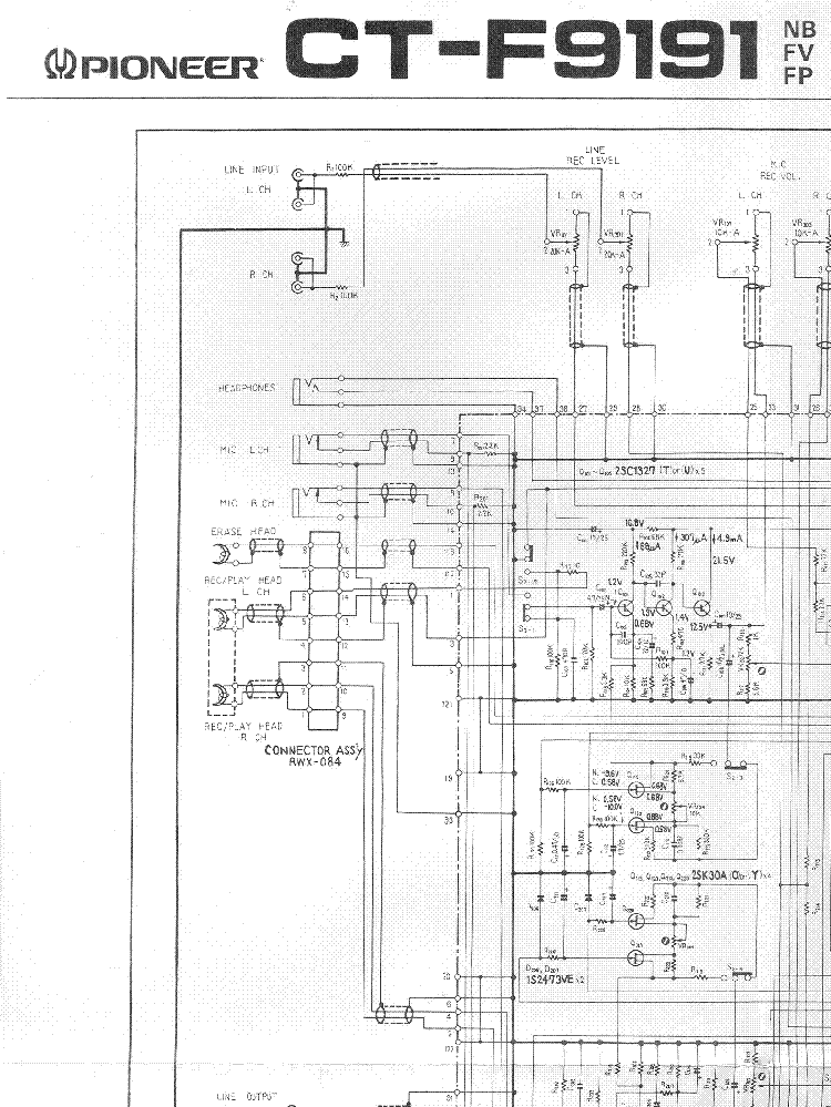 pioneer deh p5000ub wiring diagram