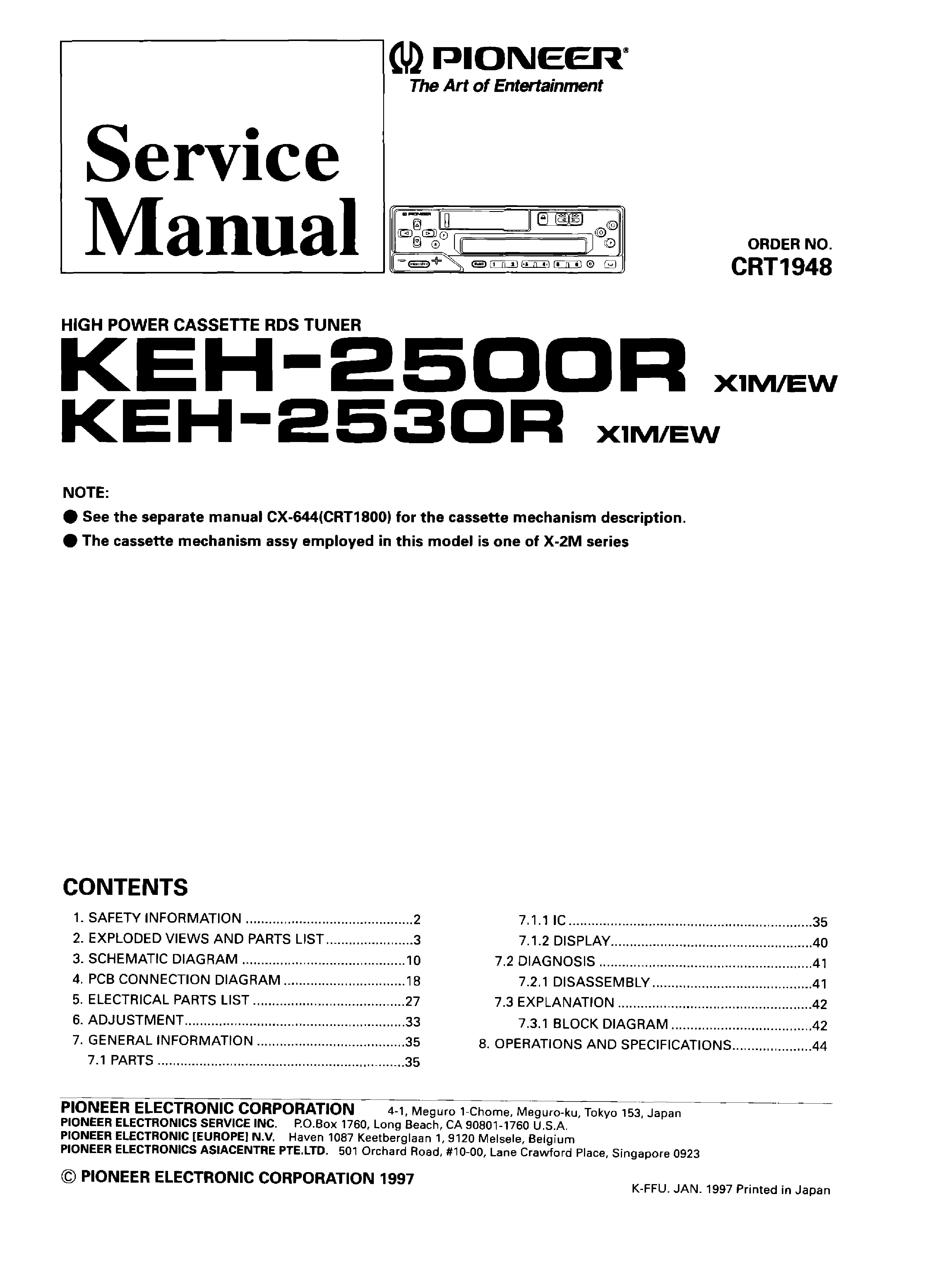 pioneer deh p5200hd wiring diagram