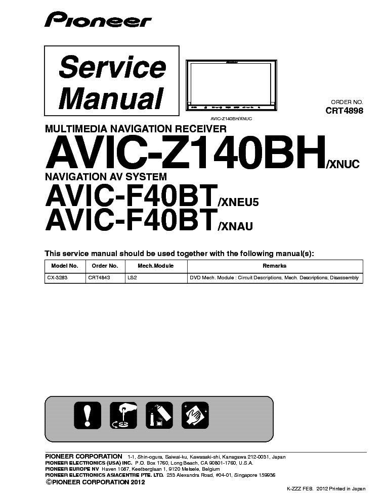 pioneer fh-x720bt wiring diagram