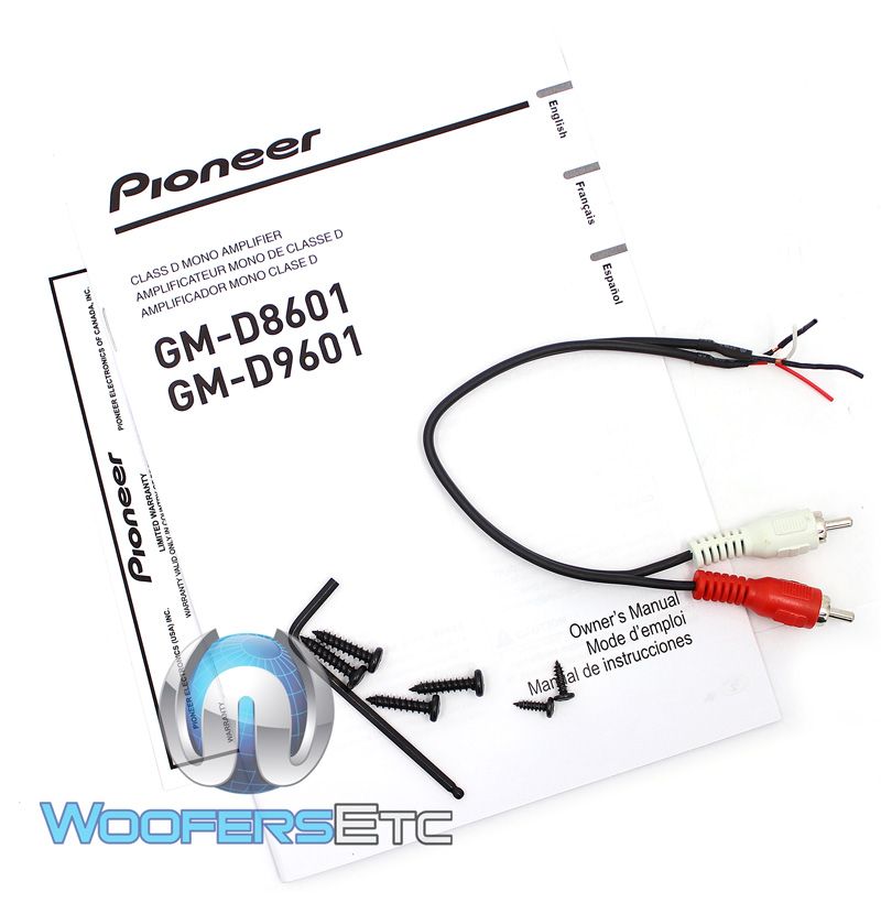 pioneer gm-d9601 wiring diagram