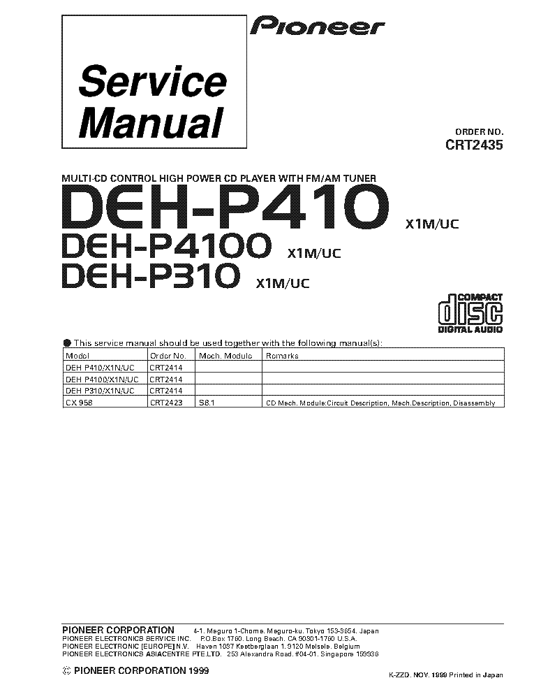 pioneer mvh-155ui wiring diagram