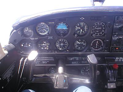 piper warrior instrument panel diagram