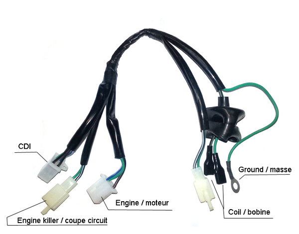 pit bike wiring diagram cdi