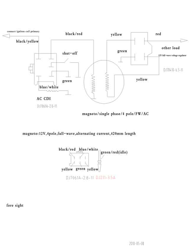 pitster pro 140 wiring diagram