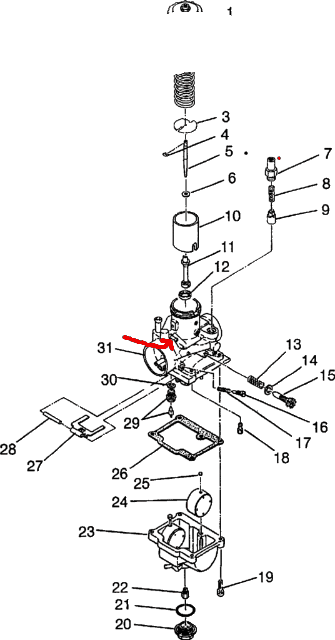 polaris 250 trail boss carburetor diagram