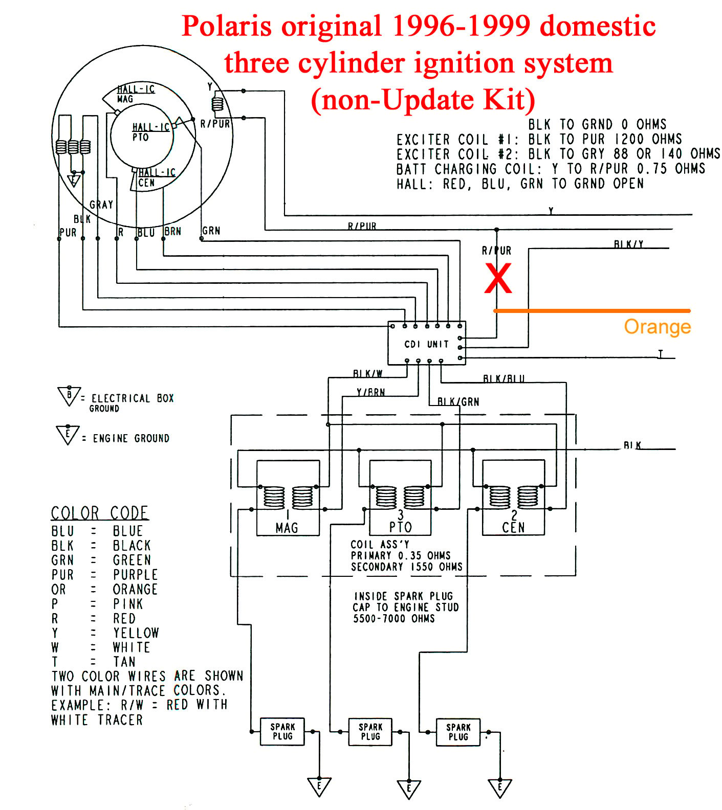 polaris 500 wiring diagram