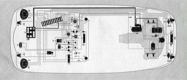 porsche 356c wiring diagram