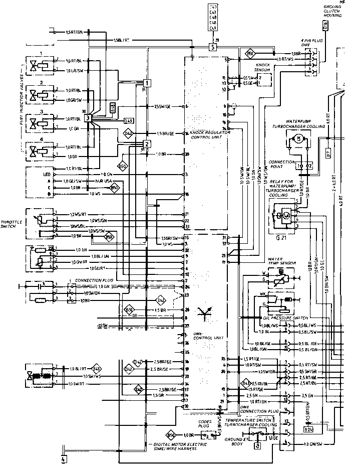 porsche 356c wiring diagram