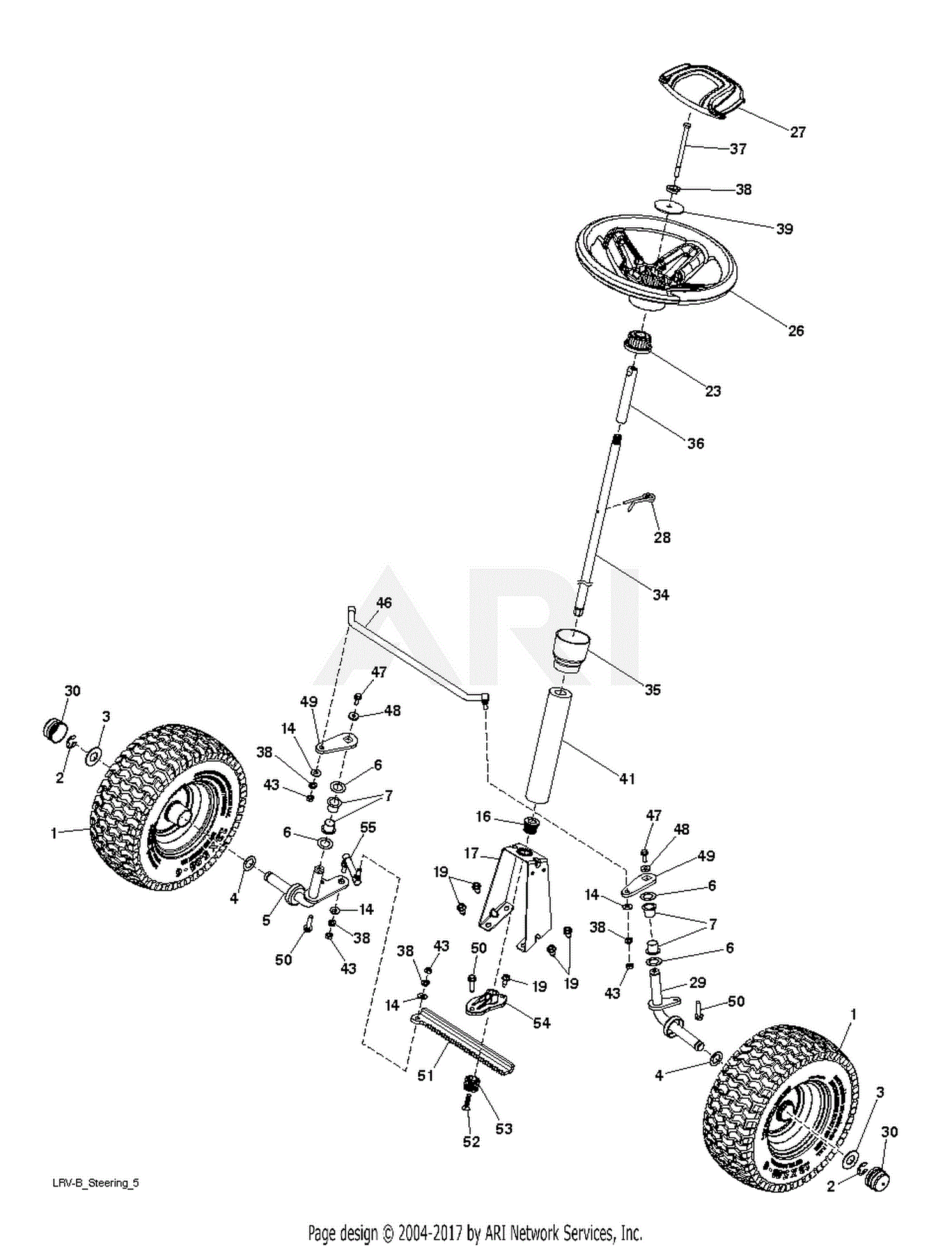 poulan hd145h42 parts diagram