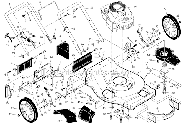 poulan riding mower wiring diagram