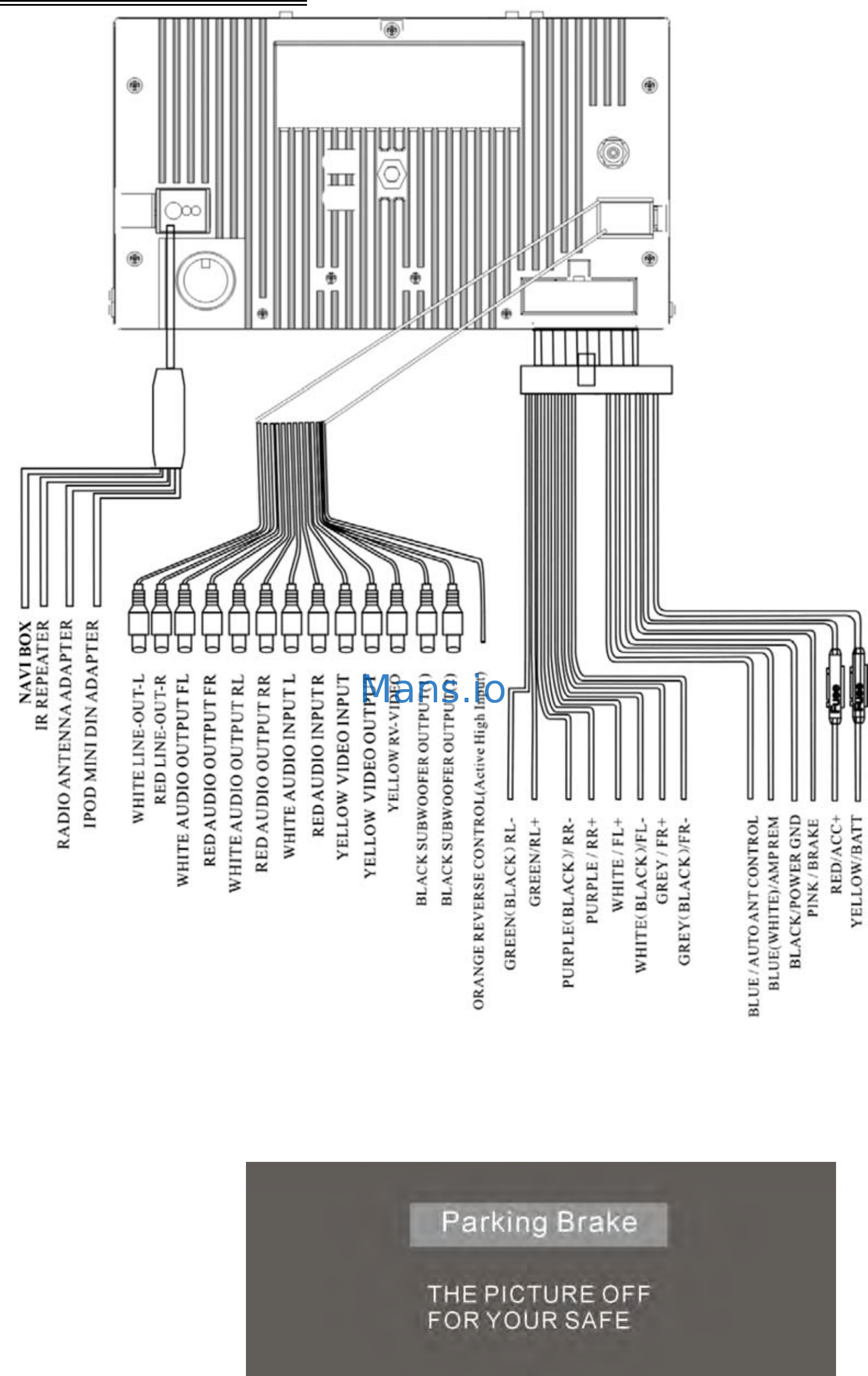 power acoustik pd-931nb wiring diagram