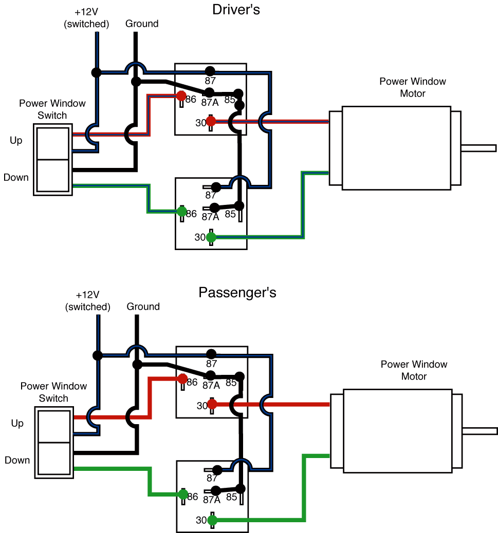 power windows electrical wiring diagram for 2000 rx300