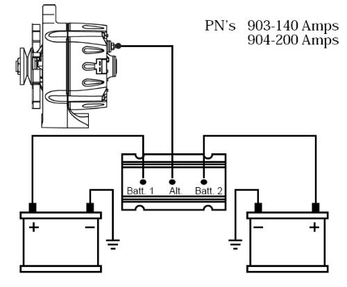 powermaster alternator wiring diagram