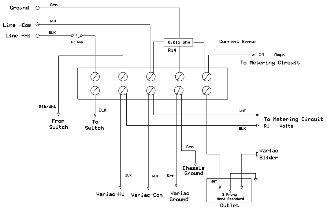 powerstat variable autotransformer wiring diagram
