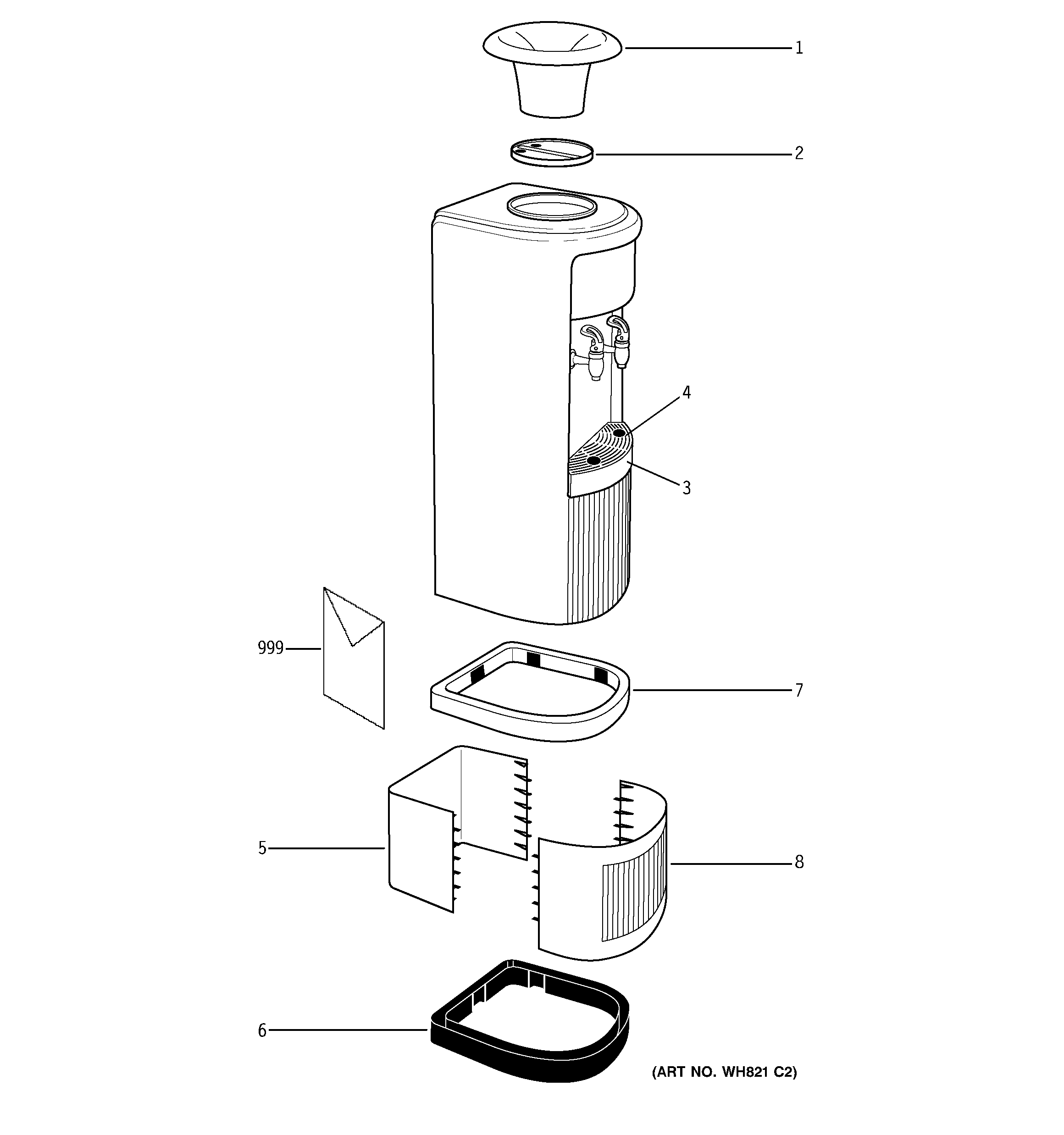 primo water cooler parts diagram