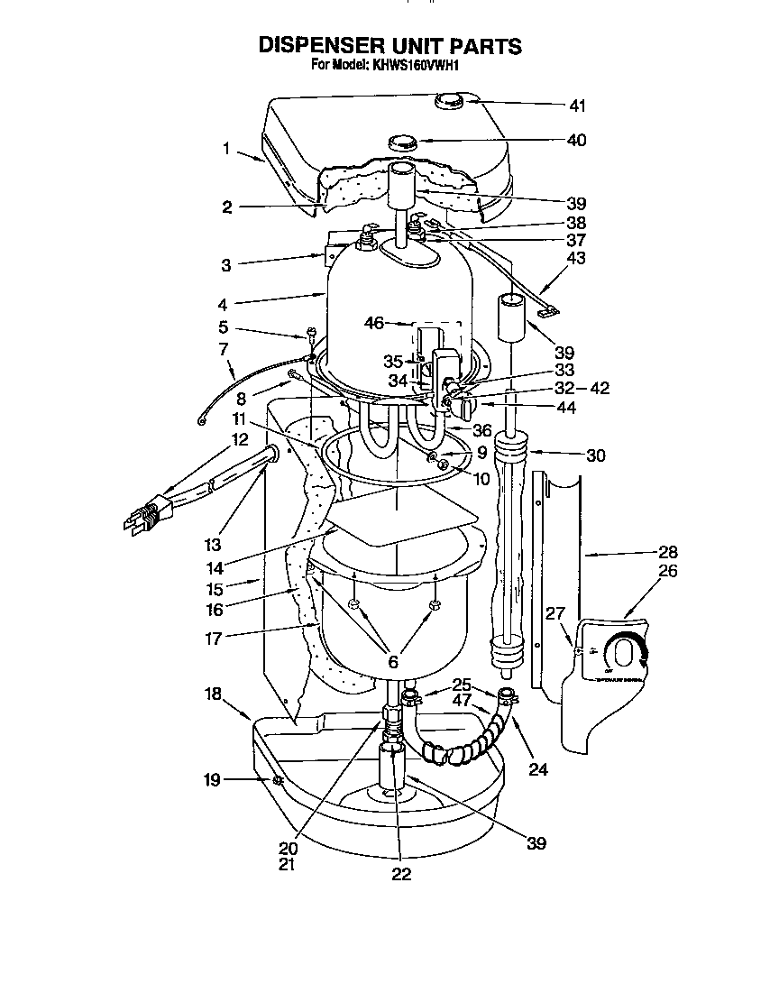 primo water dispenser parts diagram