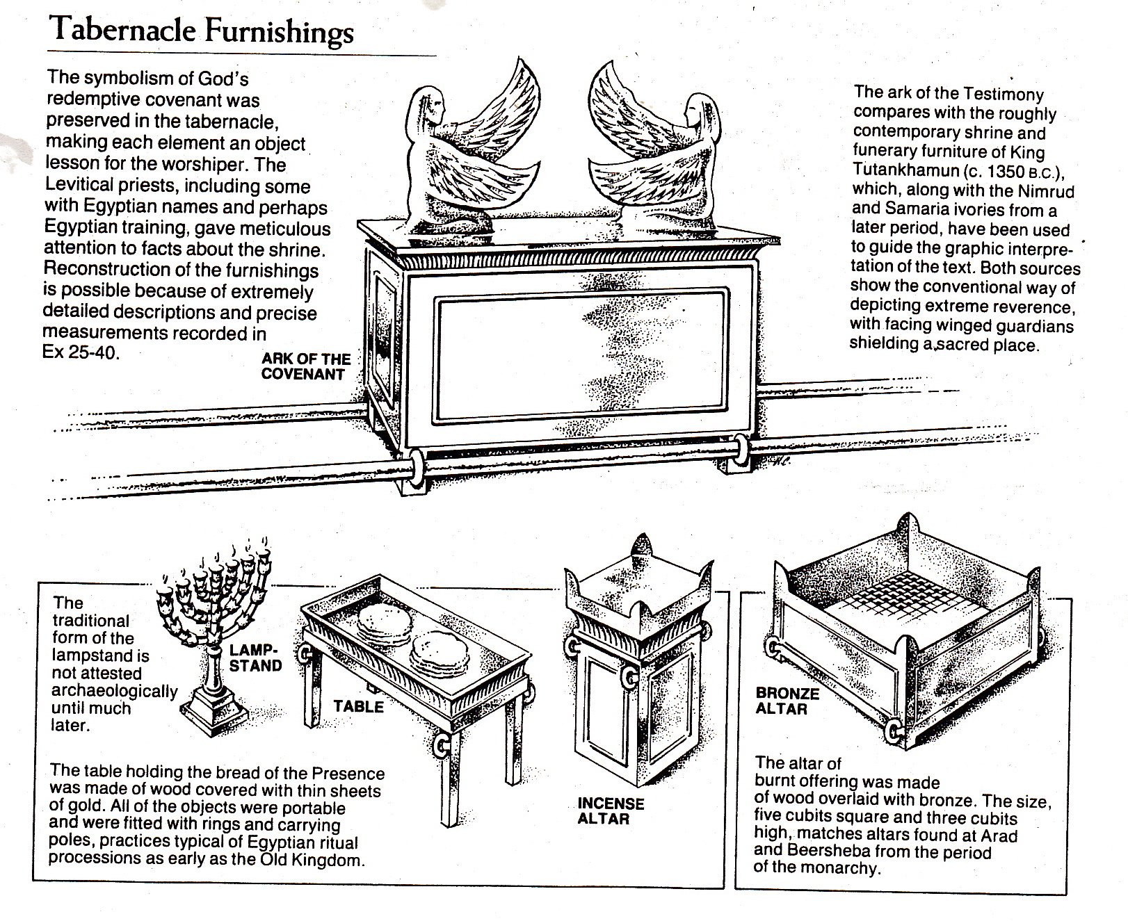 Printable Tabernacle Diagram