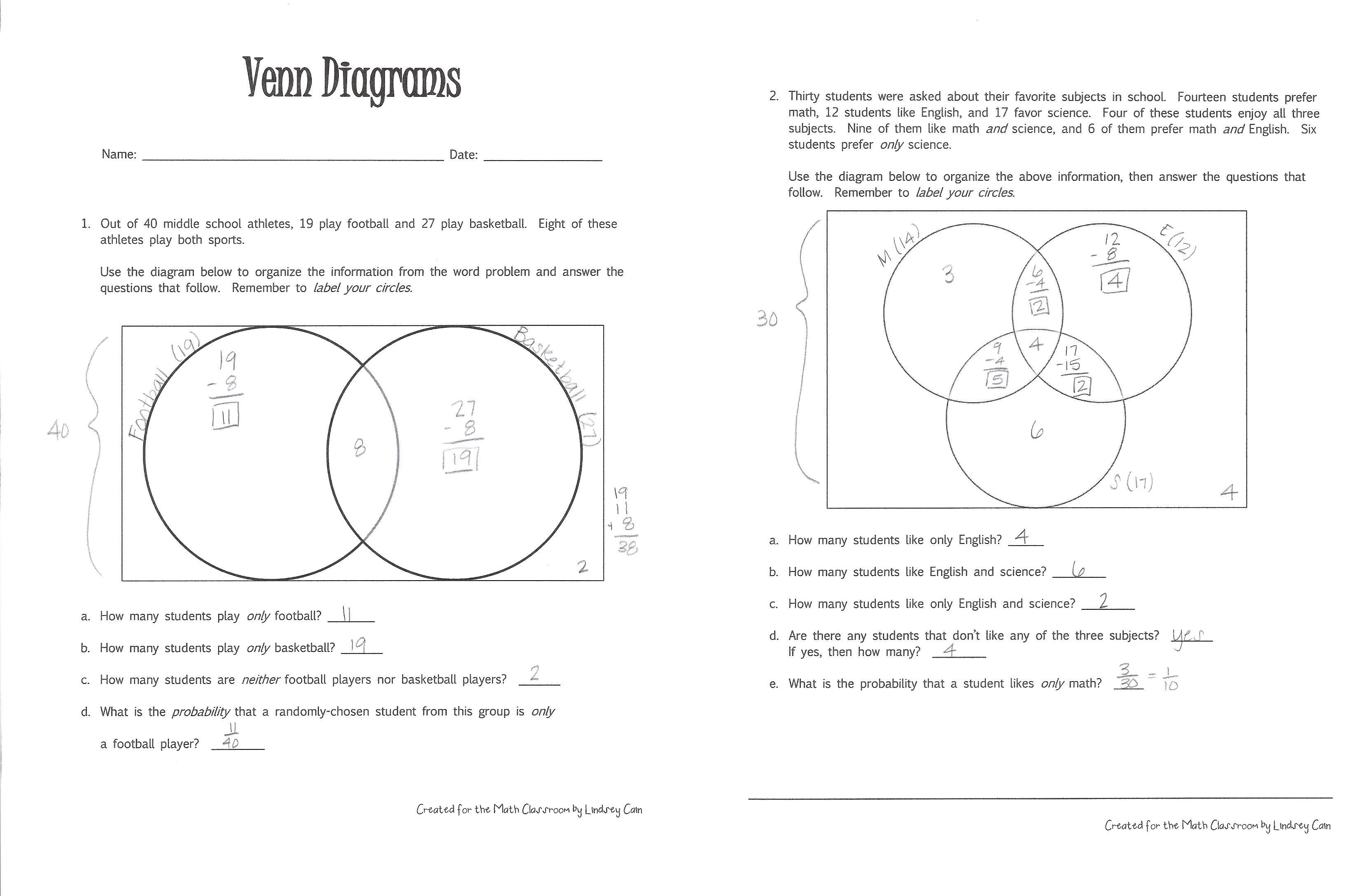 probability venn diagram calculator