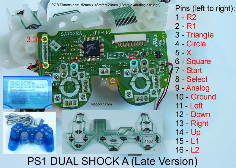 ps1 controller wiring diagram