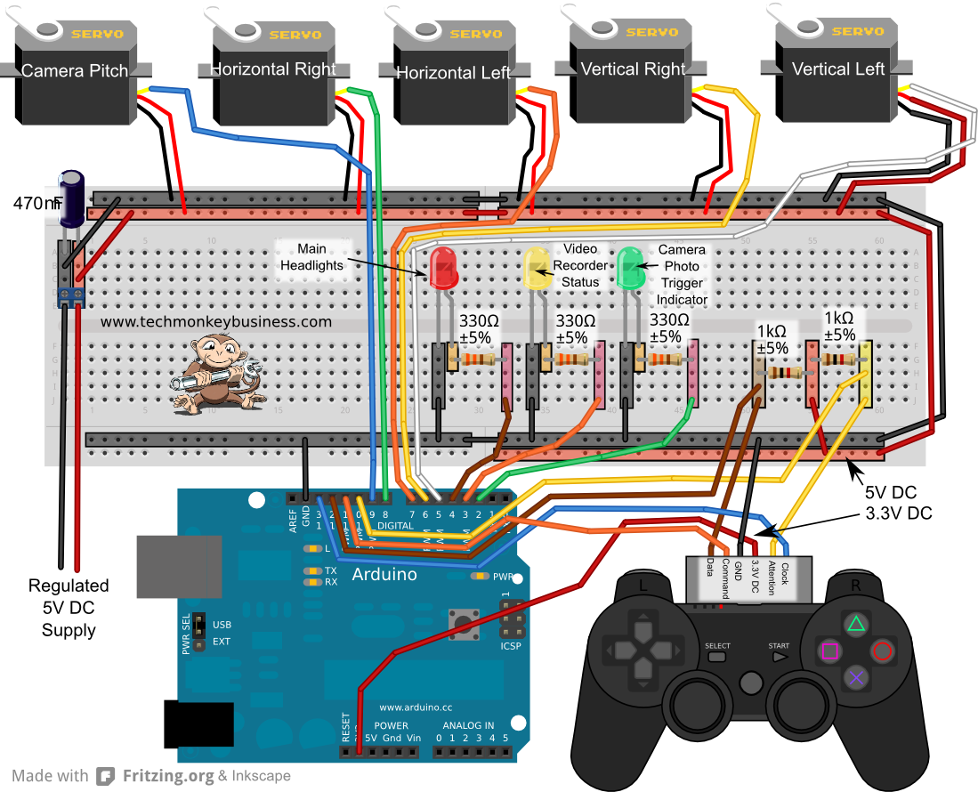 ps1 controller wiring diagram