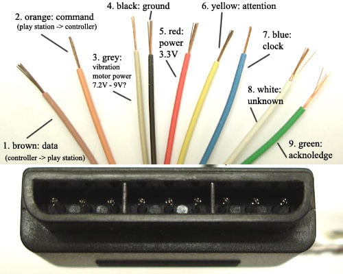 ps1 controller wiring diagram