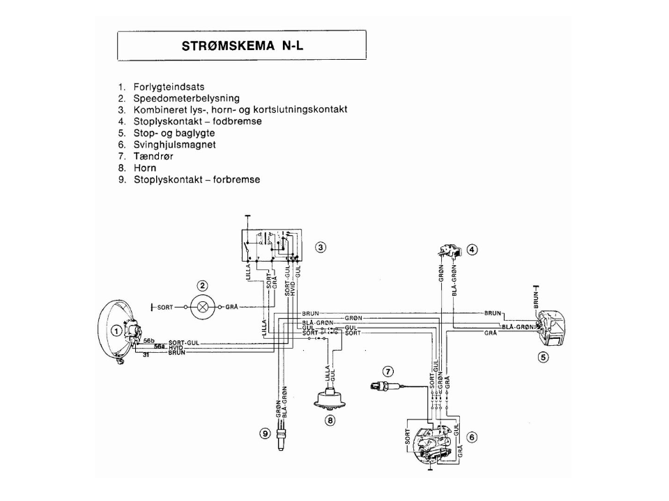 puch moped wiring diagram